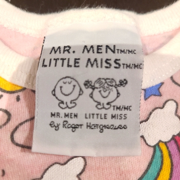 🌟5/$25 Mr. Men & Little Miss Onesie Size 6 Months - Picture 3 of 6